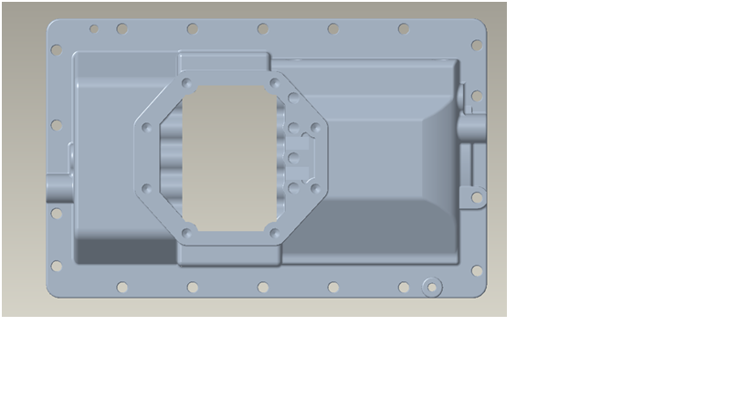 Верхняя крышка коробки передач