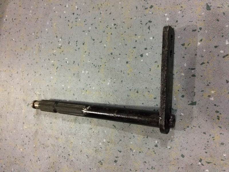 Shift shaft and arm assembly