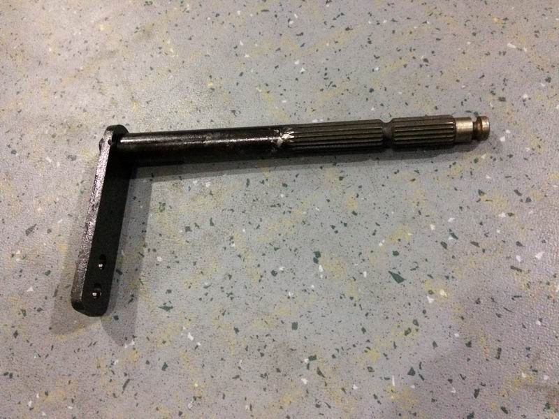 Shift shaft and arm assembly-1