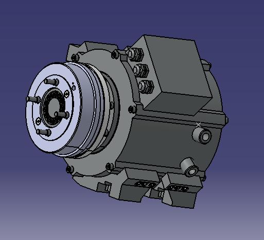 Drive motor 25kW (YTM280-CV5-H)-1
