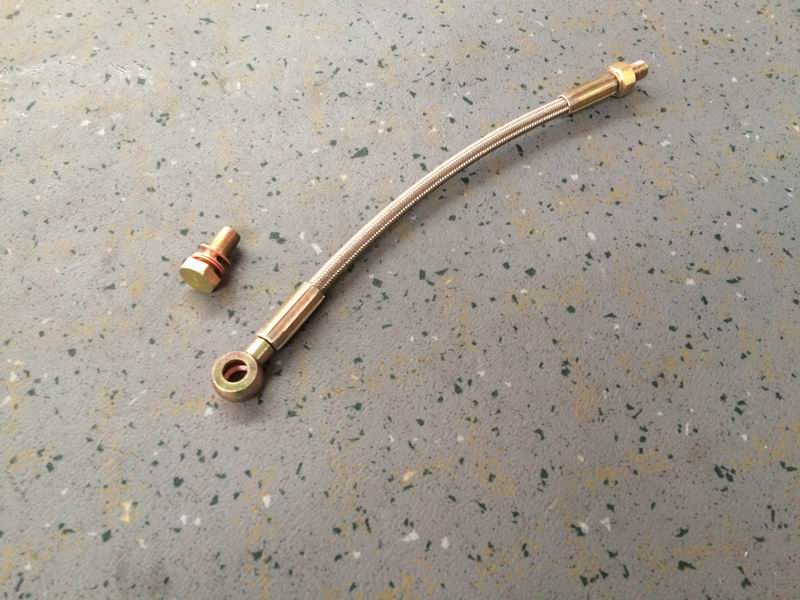 Отделительная трубка смазочного масла подшипника-1