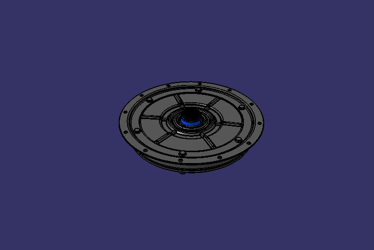 Гидравлический гаситель крутильных колебаний