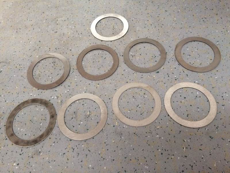 Adjust the gasket; contains 9 pieces-1