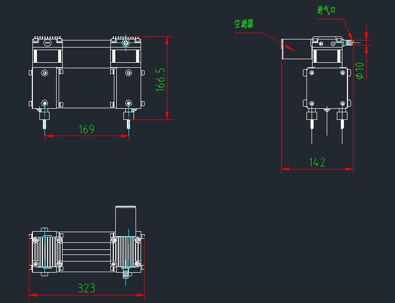 Electric vacuum pump (8580)