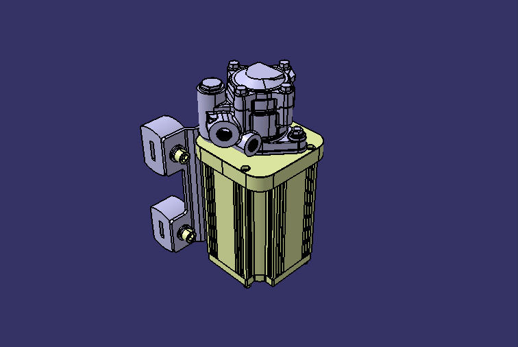 Electric steering oil pump