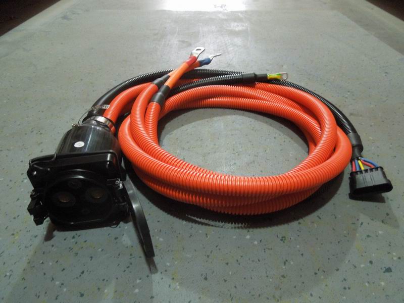 DC charging socket, 750V, 250A