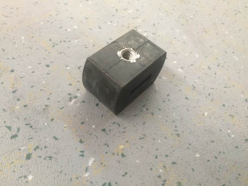 Insulated shock absorber pad