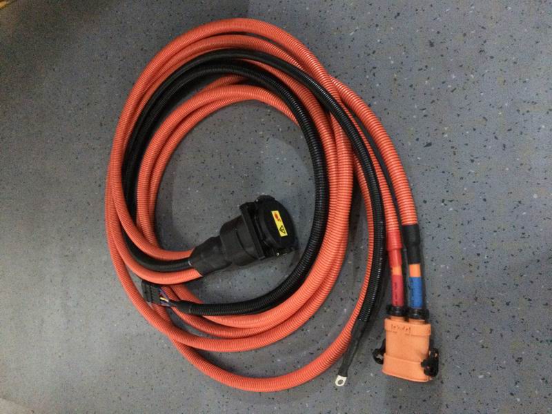 DC charging socket, 750V, 125A