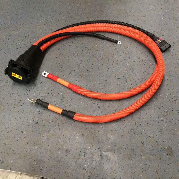 DC charging socket, 750V, 250A