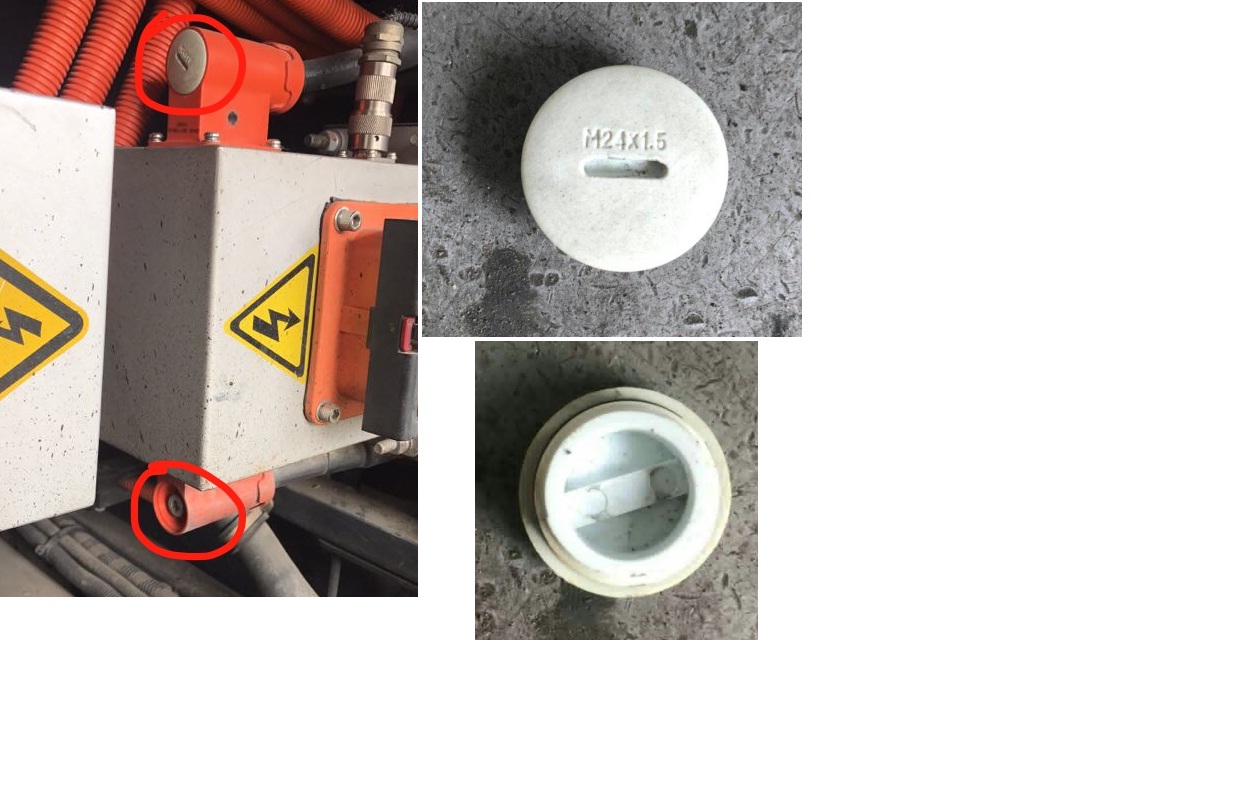 Положительная пластиковая крышка быстрого выключателя