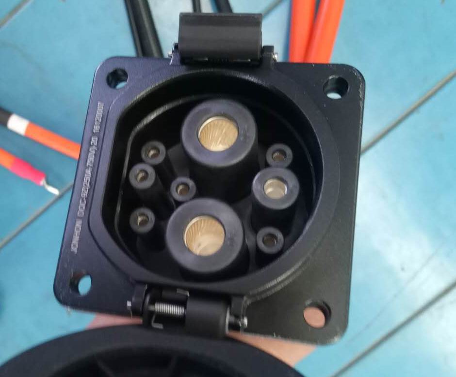 DC charging socket, 750V, 125A, ZHGD-1