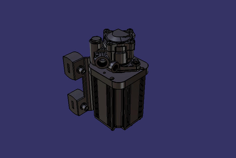 Электрический масляный насос рулевого управления