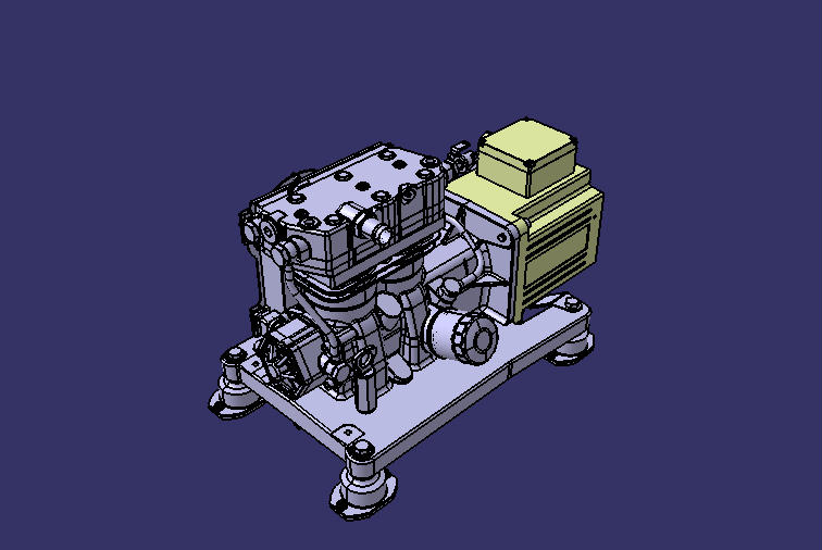 Electric air compressor, 250L/min