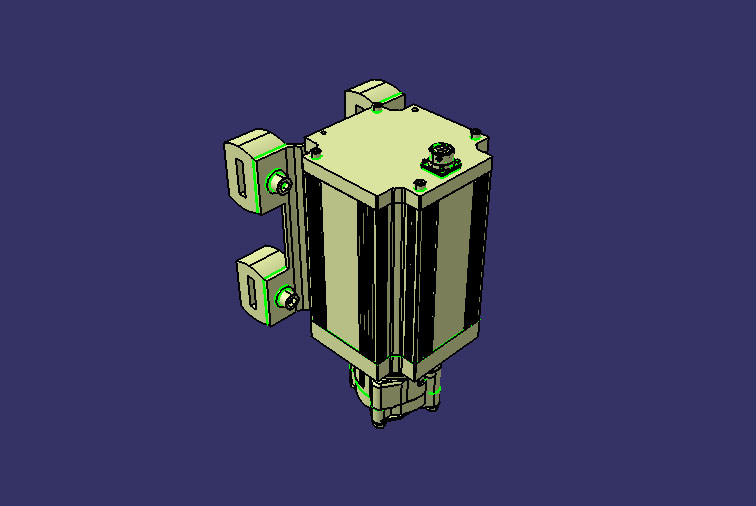 Electric steering oil pump, 15MPa, 17L/min, 2.2kW