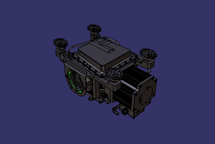 Electric air compressor, oily, 250L/min