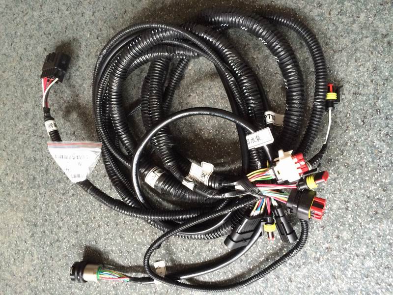 ZK6125BEVG6 pure electric motor rotary transformer harness