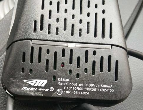 Forward collision warning system, need to be calibrated, MobilEYE-1