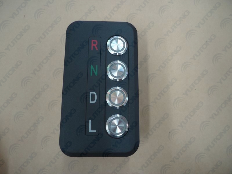 Electronic gear selector, AMD101, frosted black vertical version-1