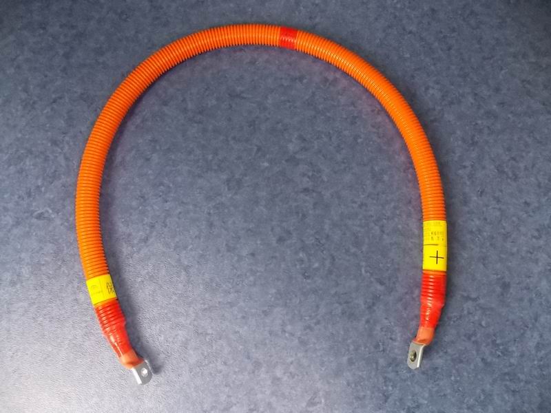 Orange high voltage line 50-900-1008 right side capacitor + insurance +