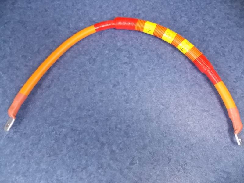 Orange high voltage line 70-700-0810 Power generation control + Main electrical control +