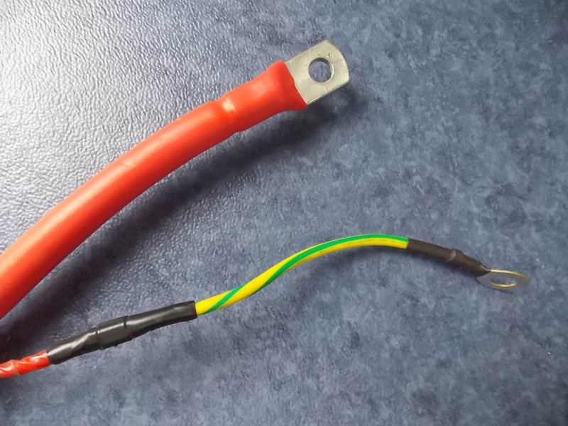 Orange high voltage line 35-1360-0808 generator W generator control W-1