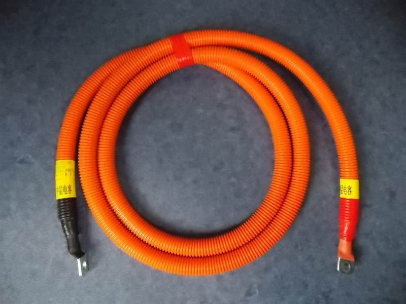 Orange high voltage line 50-2450-1008 middle layer capacitor + middle layer capacitor -