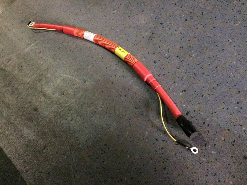 Orange high voltage line 50-610-1008 Main control TMW Main motor W-1