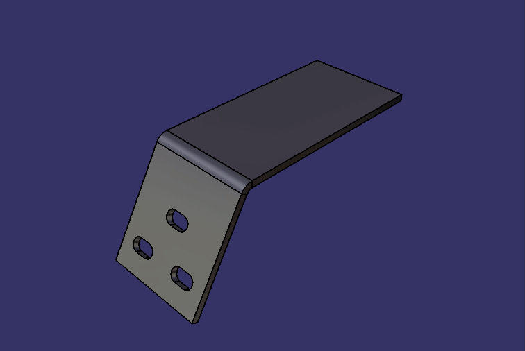 Кронштейн глушителя воздушного компрессора