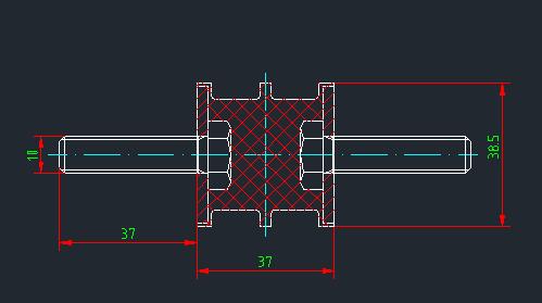 Homemade deep-mixed insulation vibration damping pad