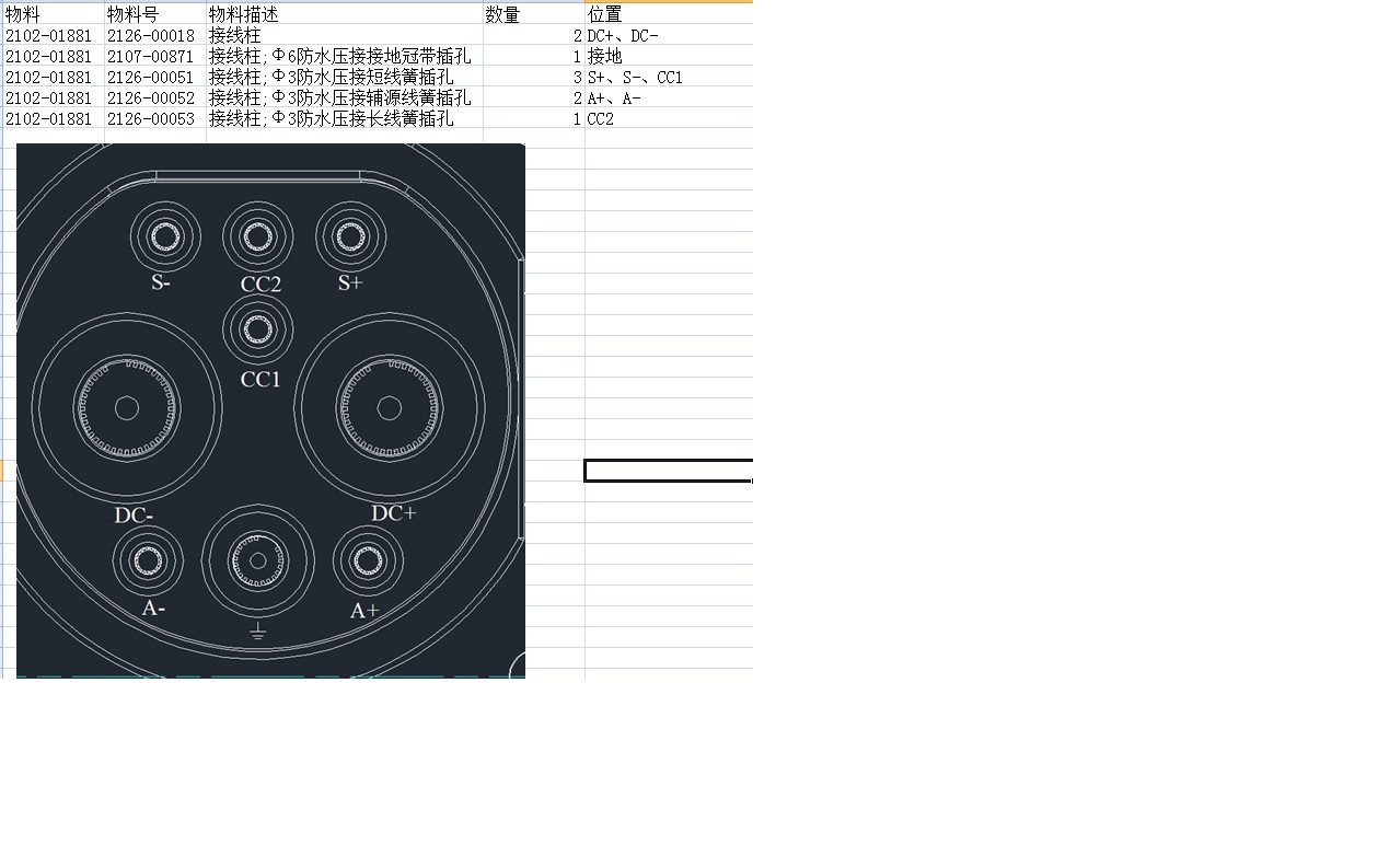 Электромонтажный пост; Φ3 водонепроницаемая обжимная пружинная розетка для вспомогательного провода