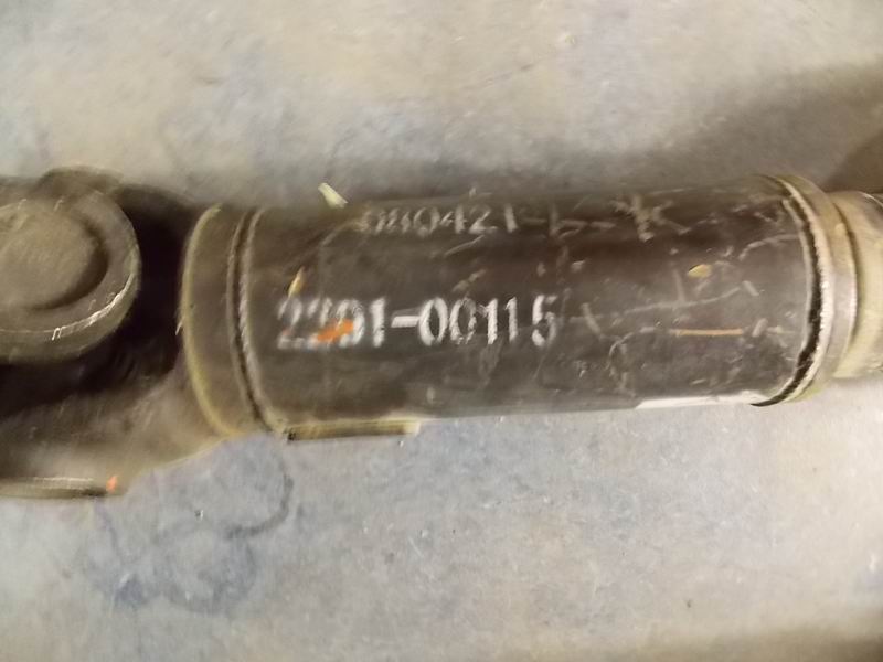 D Приводной вал в сборе (с молотковыми зубьями CA 5-85-A15 )