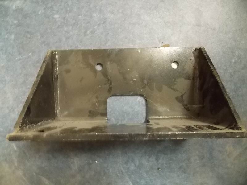 Drive shaft bracket, 85°, 15×40