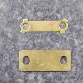 Transmission shaft cross shaft end pressure plate (including 2 lock plates)