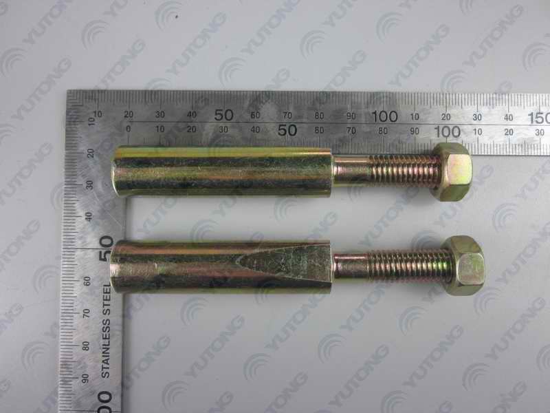 Wedge-shaped locking pin; M10*1.5