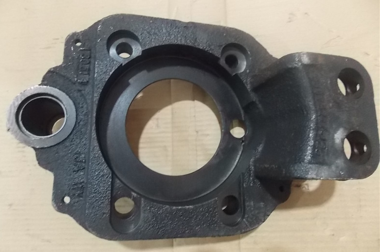 Front brake base plate assembly-left-1