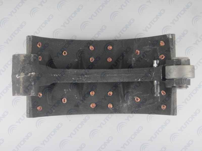 Rear brake shoe and bottom plate assembly-2