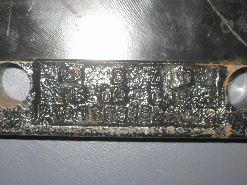 Опора нижней пластины заднего моста-2