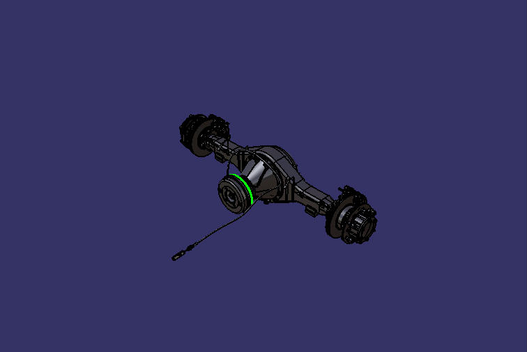 Задний мост, 4. 2t , АБС, 17 .5, 3. 69 , тонкого помола, БУ