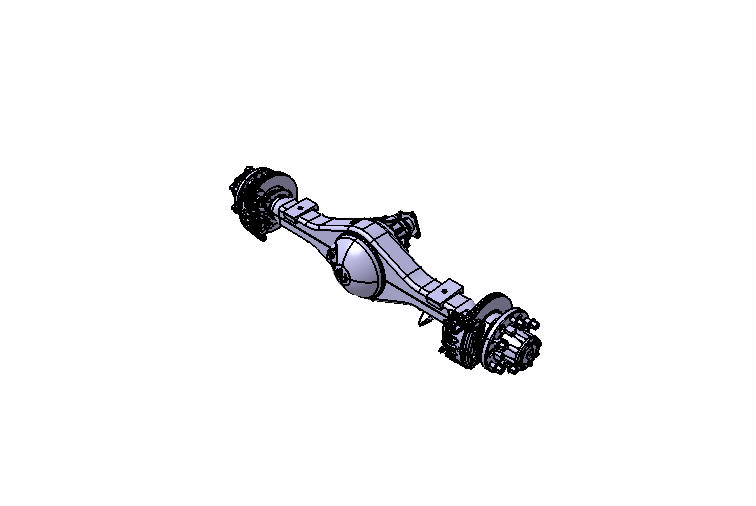 Rear axle, 3.5t, ABS, 17.5, 5.38, grinding, grease