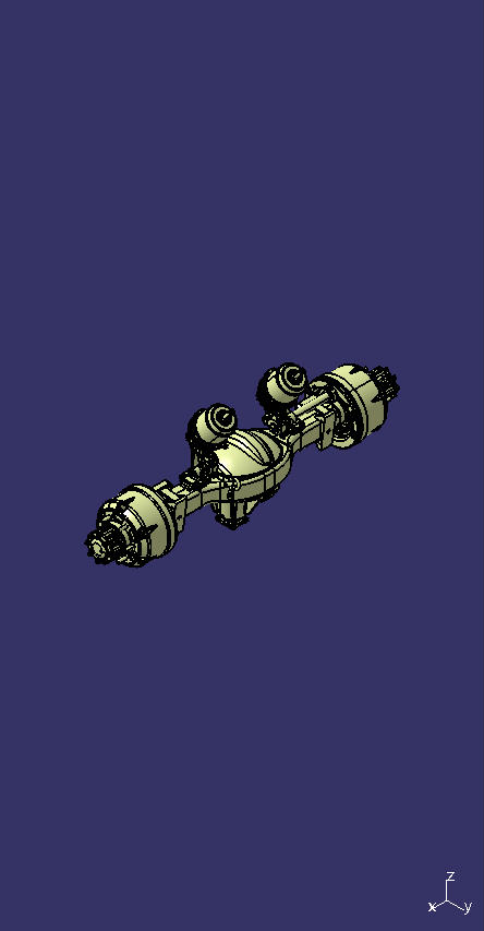 Задняя ось, 6Т, АБС, синергия, 4.333, тонкое измельчение, смазка