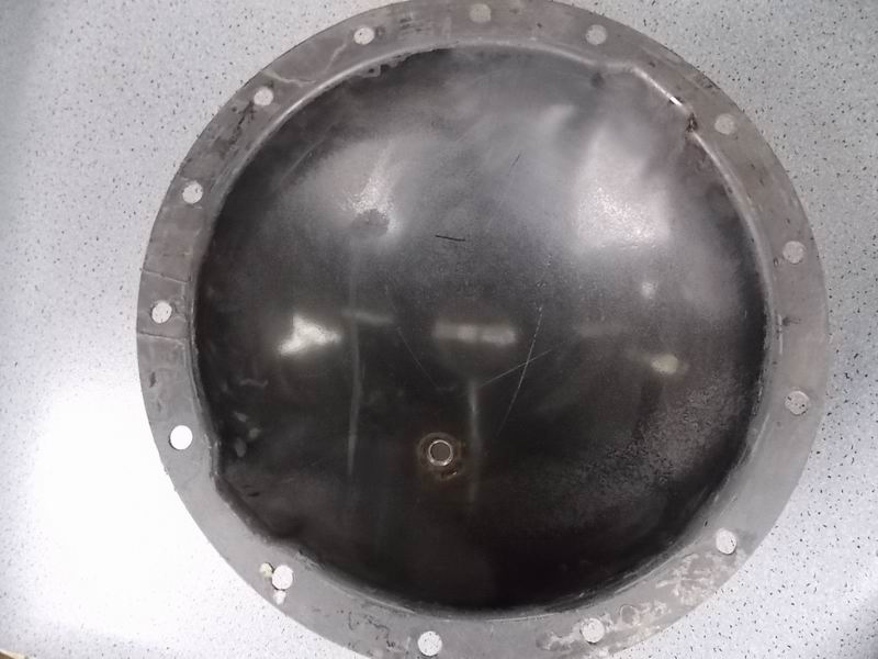 Rear axle rear cover