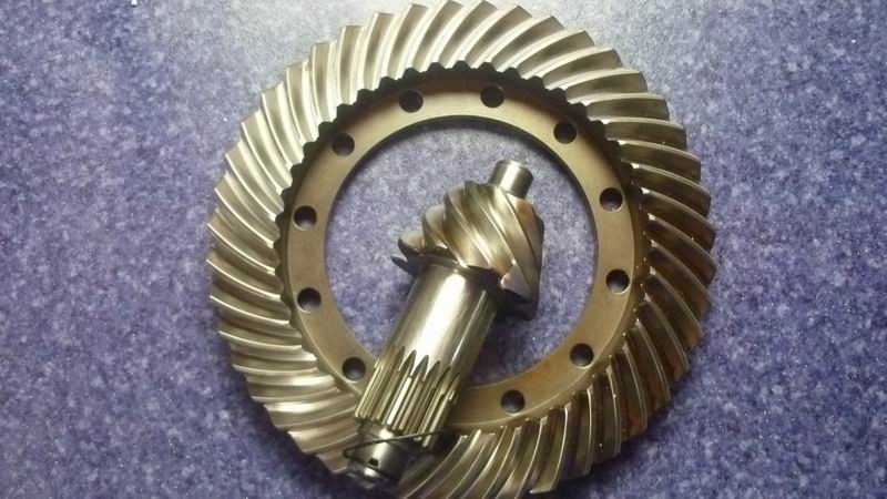 Main driven bevel gear (I=4.875; fine grinding)