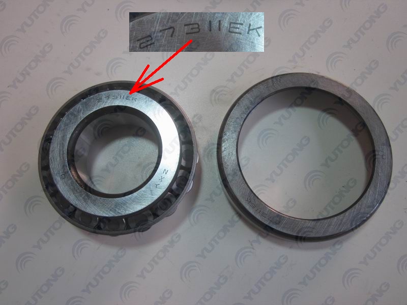 Active bevel teeth bearing; 55*120*29-2
