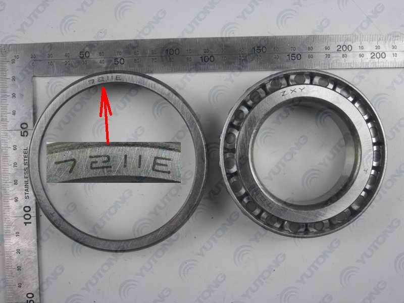 Active bevel teeth front bearing; inner diameter 55; outer diameter 100; thickness 21