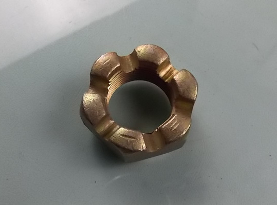 Active bevel lock nut