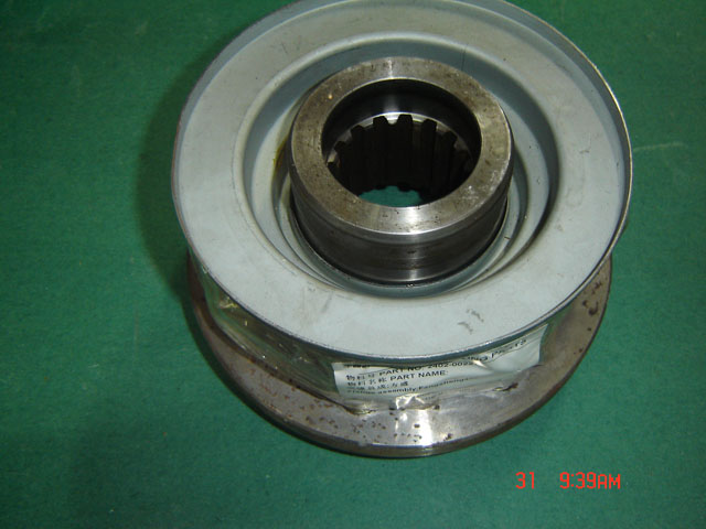 Differential flange assembly