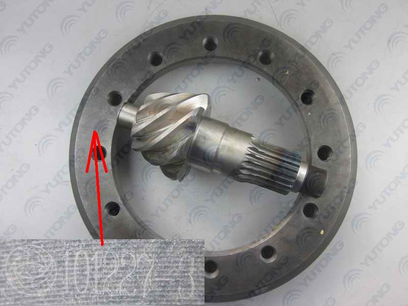 Main driven bevel gear I=4.88 fine grinding; deleted the same as 2403-01004-1