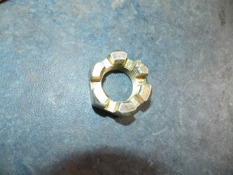 Активная коническая контргайка; М 27 *1,5; шлицевая гайка