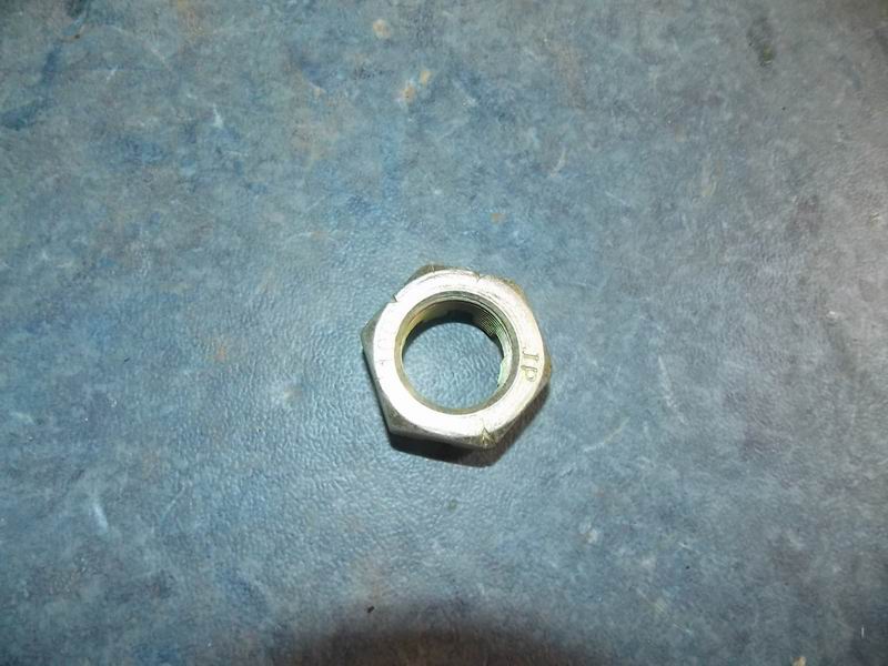 Active bevel lock nut; M27*1.5; slotted nut-1