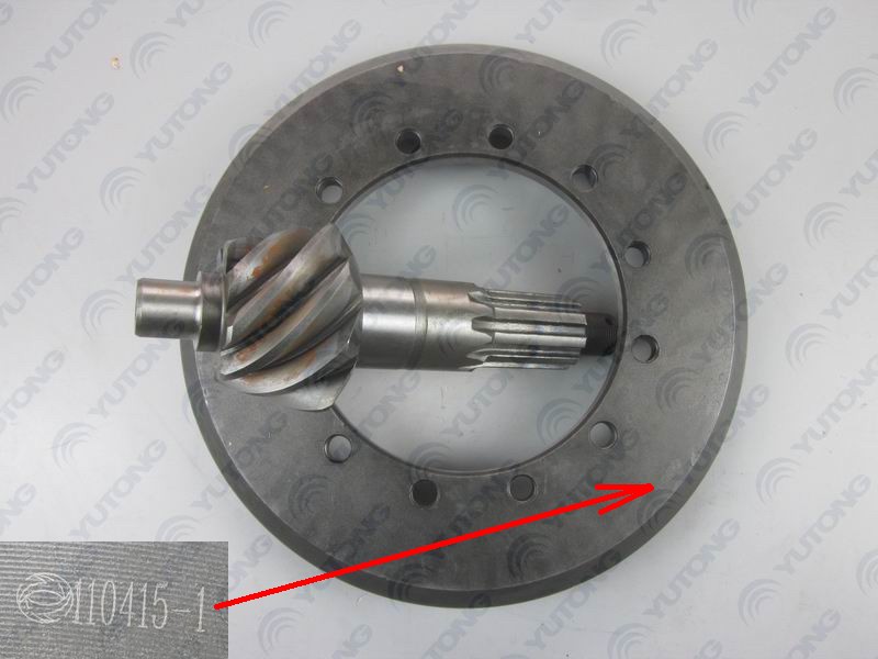 Главная ведомая коническая шестерня (I=5. 38 /шлифовка)